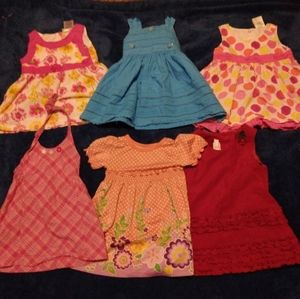!*SALE*! Lot of 6 Beauitful Sun Dresses 12-18 Months